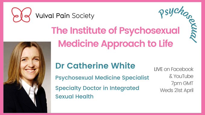 Watch Dr White's video on psychosexual medicine on YouTube