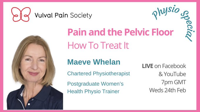 Watch Maeve Whelan's video on physiotherapy, pain and the pelvic floor on YouTube